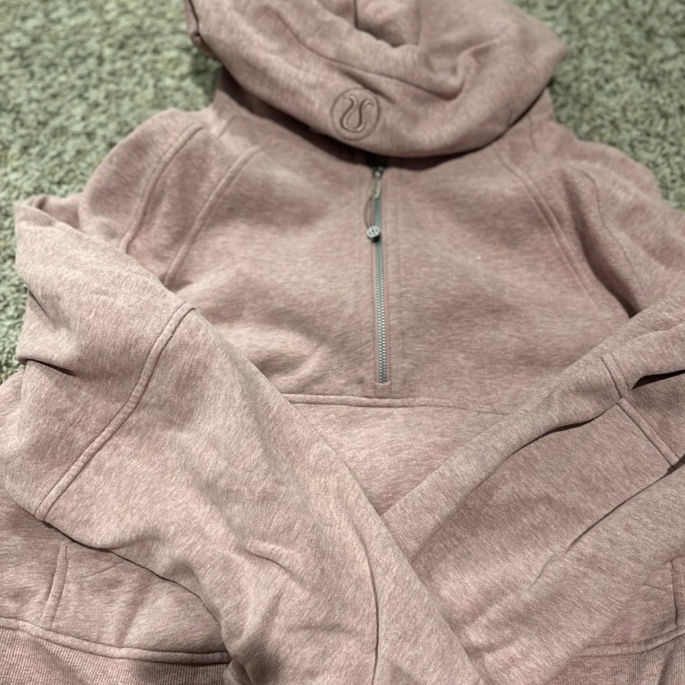 Pink Half-Zip lululemon scuba